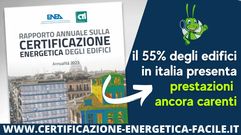 Rapporto Annuale sulla Certificazione Energetica degli Edifici 2023