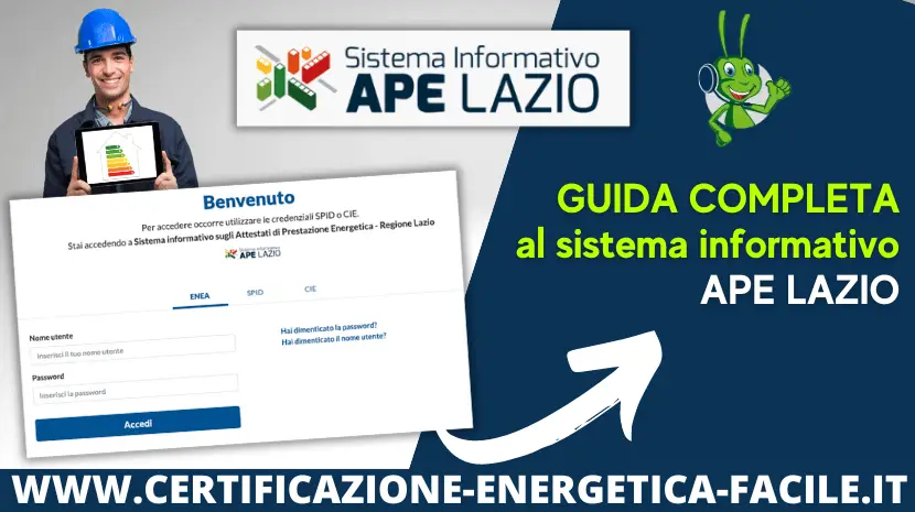 SISTEMA INFORMATIVO APE LAZIO